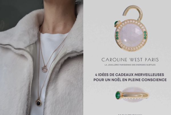 Noël et bijoux spirituels Caroline West Paris